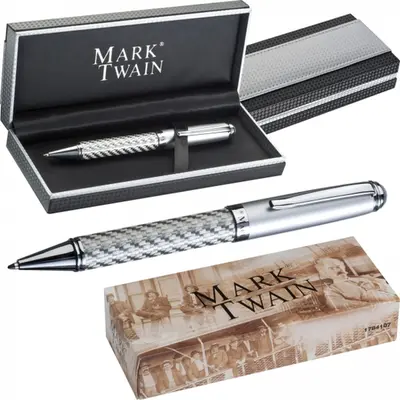 Długopis metalowy Columbia Mark Twain AURORA