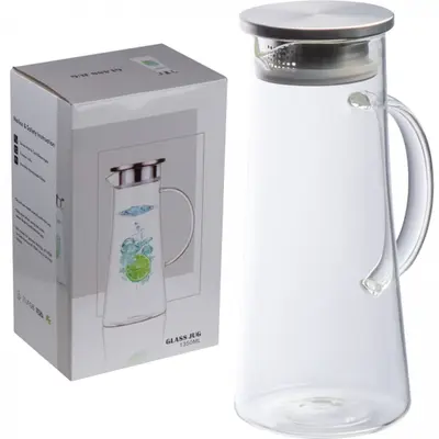Dzbanek szklany z sitkiem 1350 ml ELLIOTT