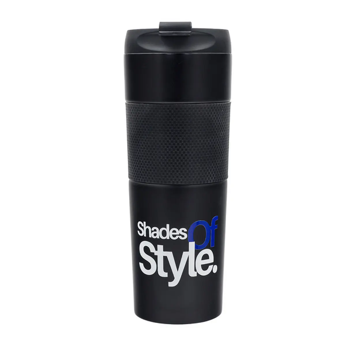 Kubek termiczny z french press Aspet 450 ml, czarny