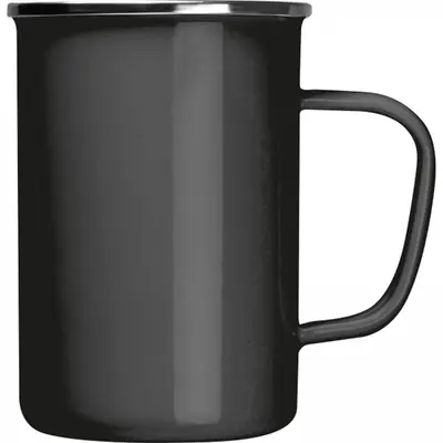 Kubek metalowy emaliowany 550 ml GENE