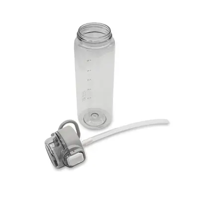 Bidon ze słomką Amad 800 ml, szary