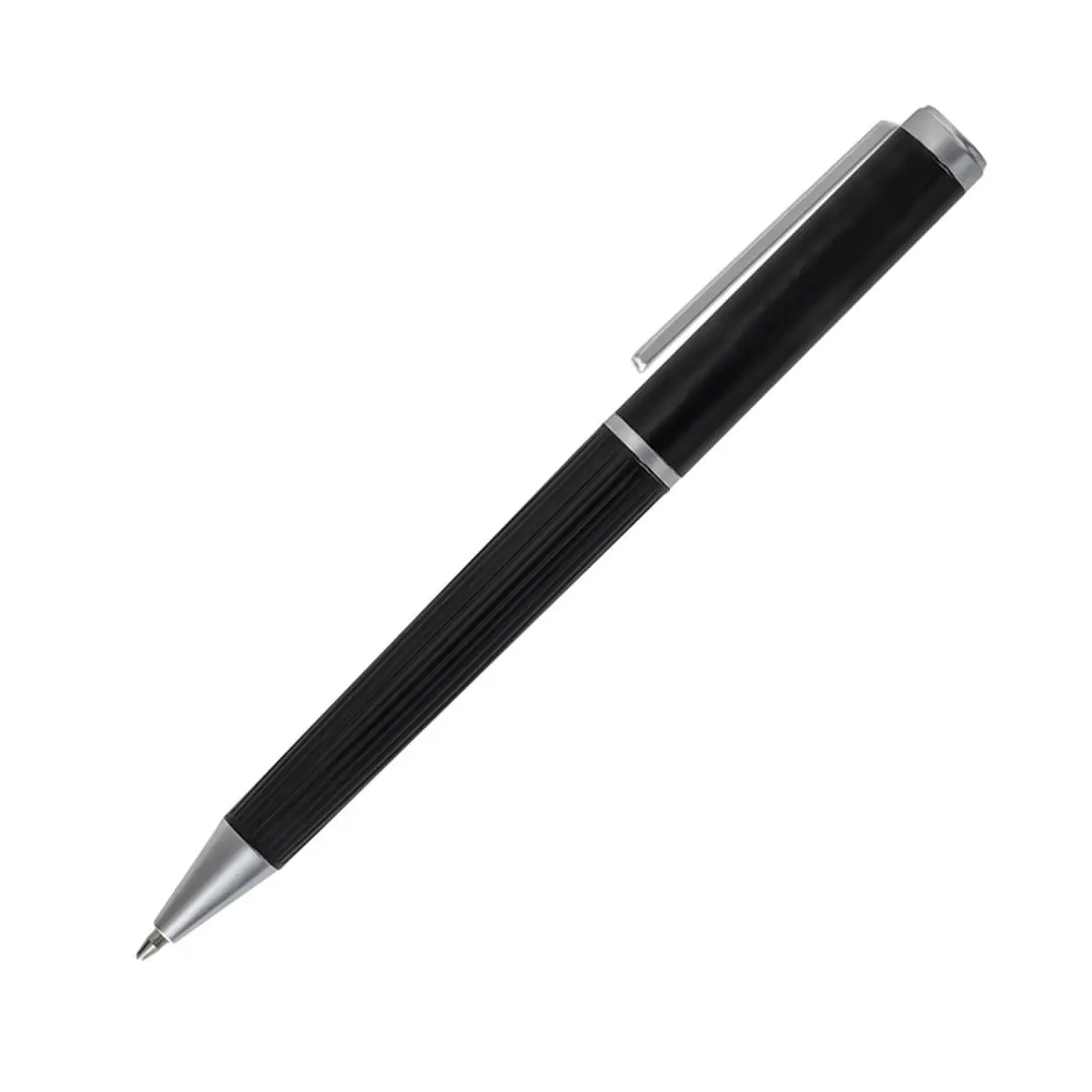 Zestaw upominkowy notes z długopisem Lovini, czarny