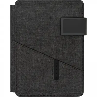 Folder A5 z notatnikiem w linie i power bankiem 4000 mAh FABIOLA
